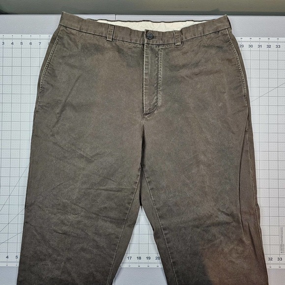 Vintage Brooks Brothers Pants Mens 38x30 Chino 90s Preppy Smart Casual Academia - Picture 2 of 8
